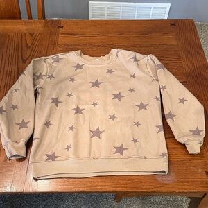 Women’s If It Were Me Tan Sweatshirt size large